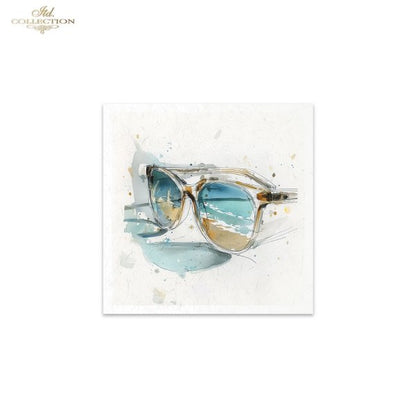 Decoupage Rice Paper Mini Set - Beach Life