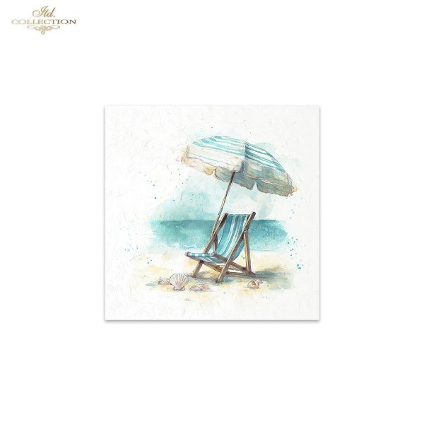 Decoupage Rice Paper Mini Set - Beach Life