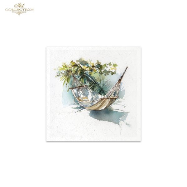 Decoupage Rice Paper Mini Set - Beach Life