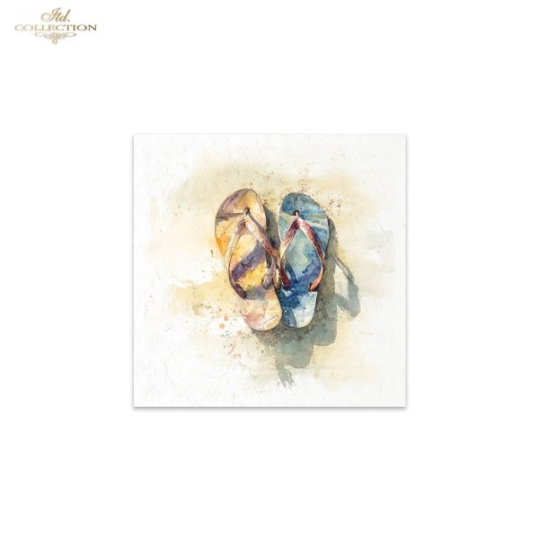 Decoupage Rice Paper Mini Set - Beach Life