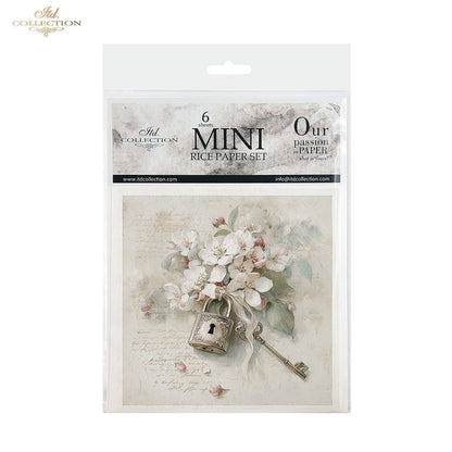 Decoupage Rice Paper Mini Set - Blossoms and Keepsakes