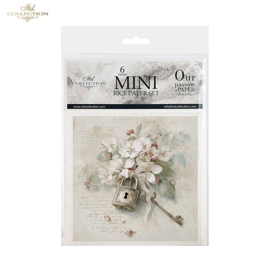 Decoupage Rice Paper Mini Set - Blossoms and Keepsakes