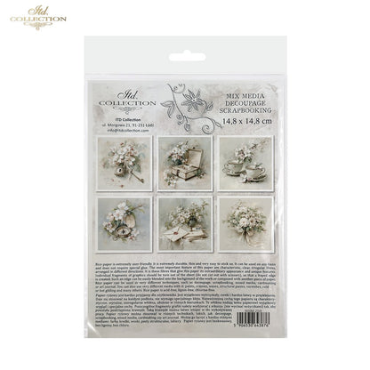 Decoupage Rice Paper Mini Set - Blossoms and Keepsakes