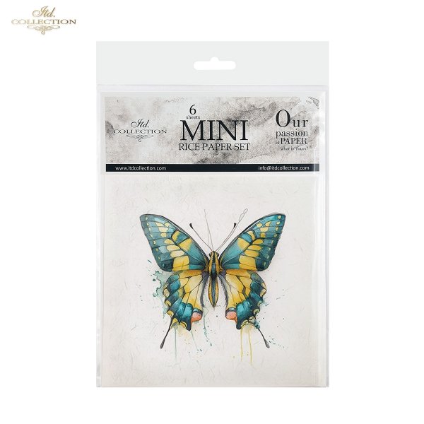 Decoupage Rice Paper Mini Set - Butterflies