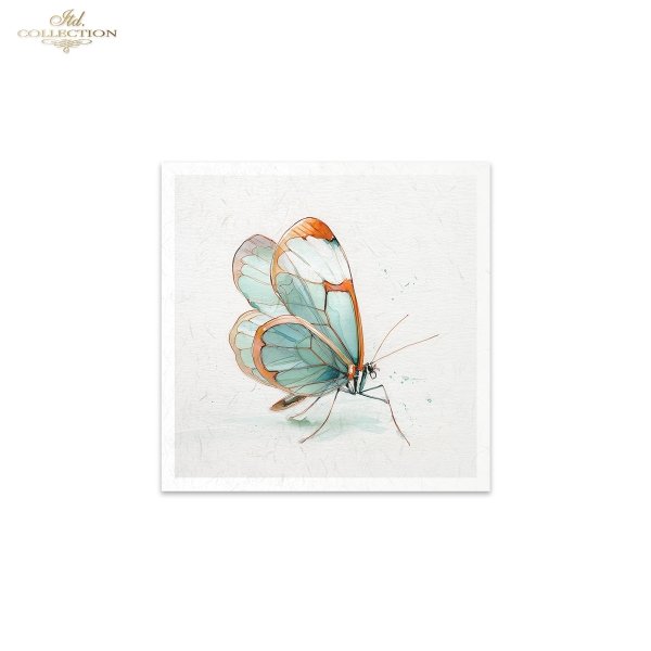 Decoupage Rice Paper Mini Set - Butterflies