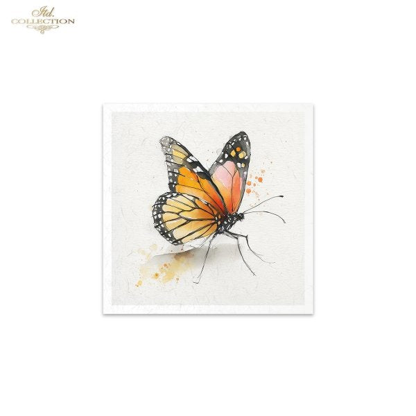 Decoupage Rice Paper Mini Set - Butterflies