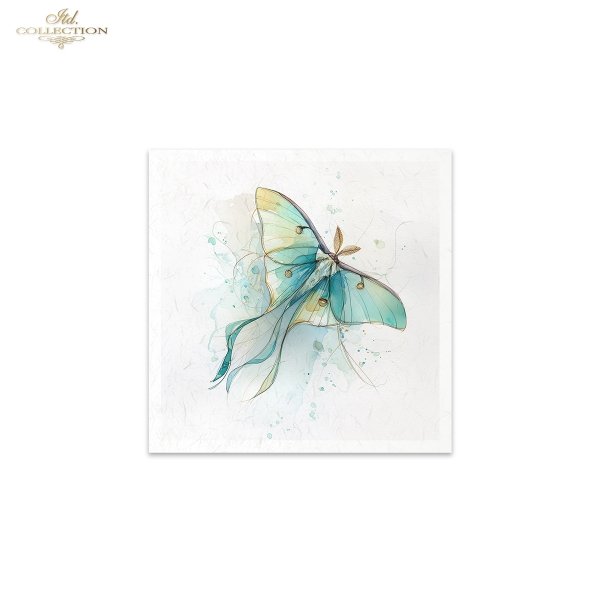 Decoupage Rice Paper Mini Set - Butterflies