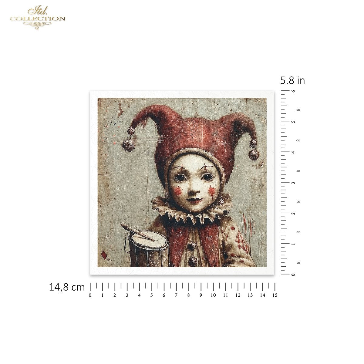 Decoupage Rice Paper Mini Set - Carnival, Masquerade II