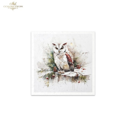 Decoupage Rice Paper Mini Set - Christmas, Animals