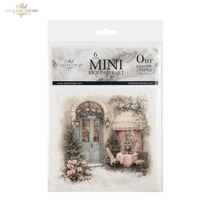 Decoupage Rice Paper Mini Set - Christmas, Bakery