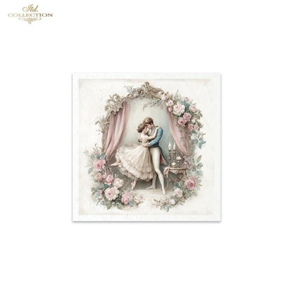 Decoupage Rice Paper Mini Set - Christmas Ballet