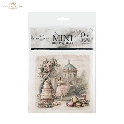 Decoupage Rice Paper Mini Set - Christmas, Ballet and Sweets