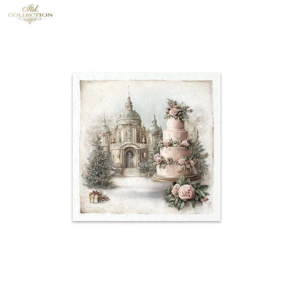 Decoupage Rice Paper Mini Set - Christmas, Ballet and Sweets