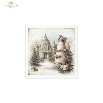 Decoupage Rice Paper Mini Set - Christmas, Ballet and Sweets
