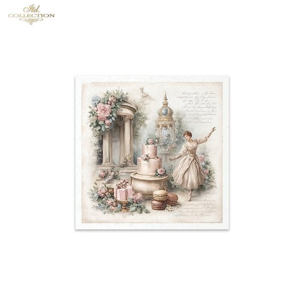 Decoupage Rice Paper Mini Set - Christmas, Ballet and Sweets