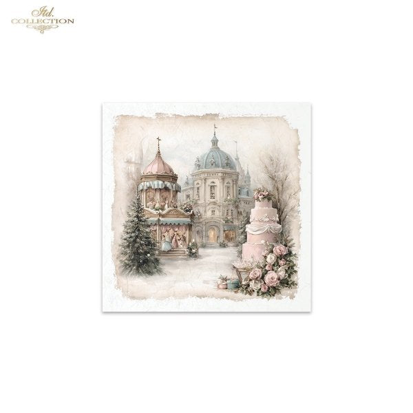 Decoupage Rice Paper Mini Set - Christmas, Ballet and Sweets