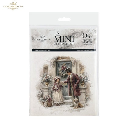Decoupage Rice Paper Mini Set - Christmas, Family
