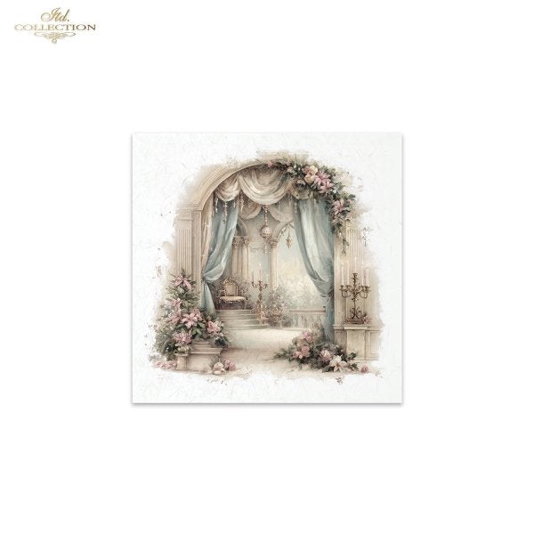 Decoupage Rice Paper Mini Set - Christmas, Living Room