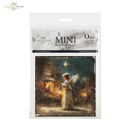 Decoupage Rice Paper Mini Set - Christmas, Nativity