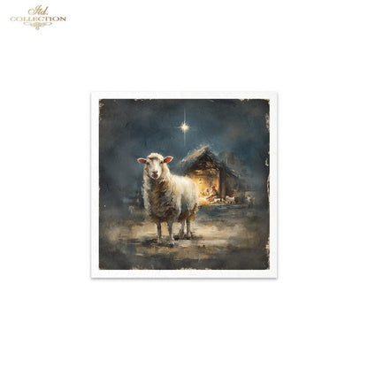 Decoupage Rice Paper Mini Set - Christmas, Nativity II