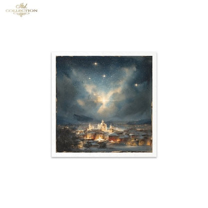 Decoupage Rice Paper Mini Set - Christmas, Nativity II