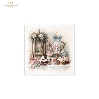 Decoupage Rice Paper Mini Set - Christmas, Sweets