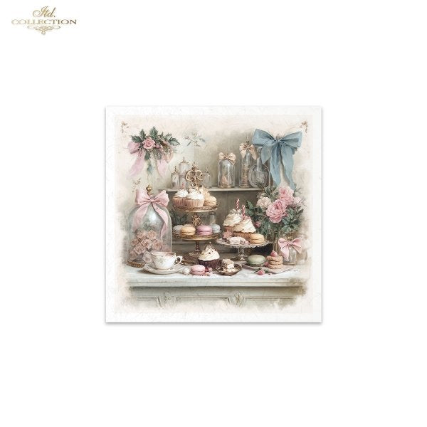 Decoupage Rice Paper Mini Set - Christmas, Sweets