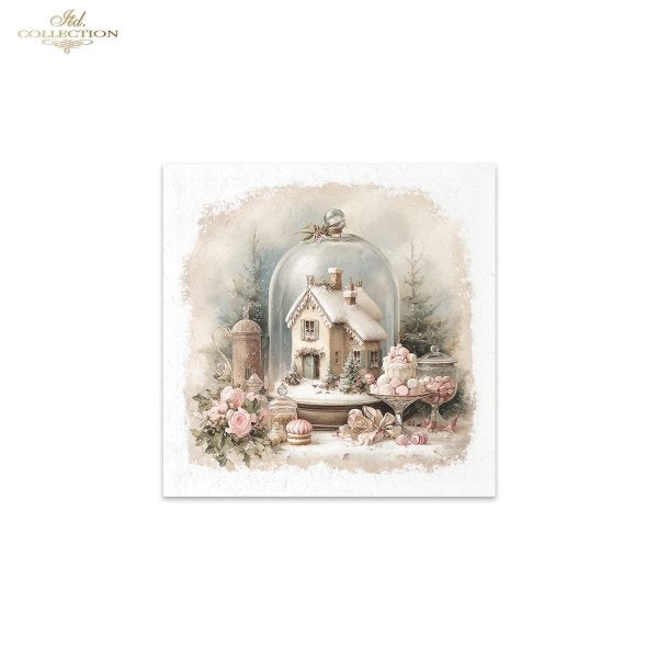 Decoupage Rice Paper Mini Set - Christmas, Sweets