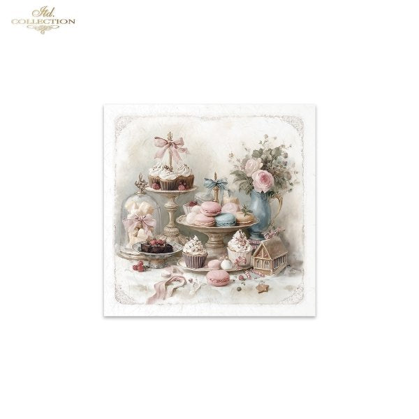 Decoupage Rice Paper Mini Set - Christmas, Sweets
