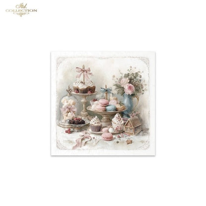 Decoupage Rice Paper Mini Set - Christmas, Sweets
