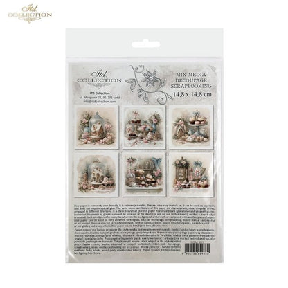 Decoupage Rice Paper Mini Set - Christmas, Sweets