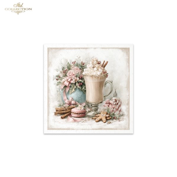 Decoupage Rice Paper Mini Set - Christmas, Sweets II