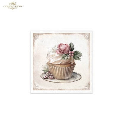 Decoupage Rice Paper Mini Set - Christmas, Sweets II