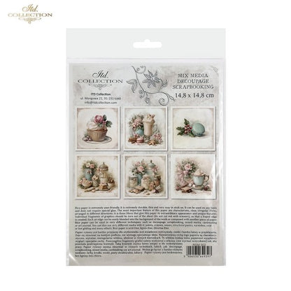 Decoupage Rice Paper Mini Set - Christmas, Sweets II