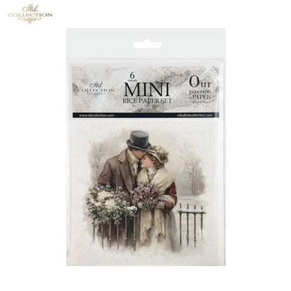 Decoupage Rice Paper Mini Set - Christmas, Victorian