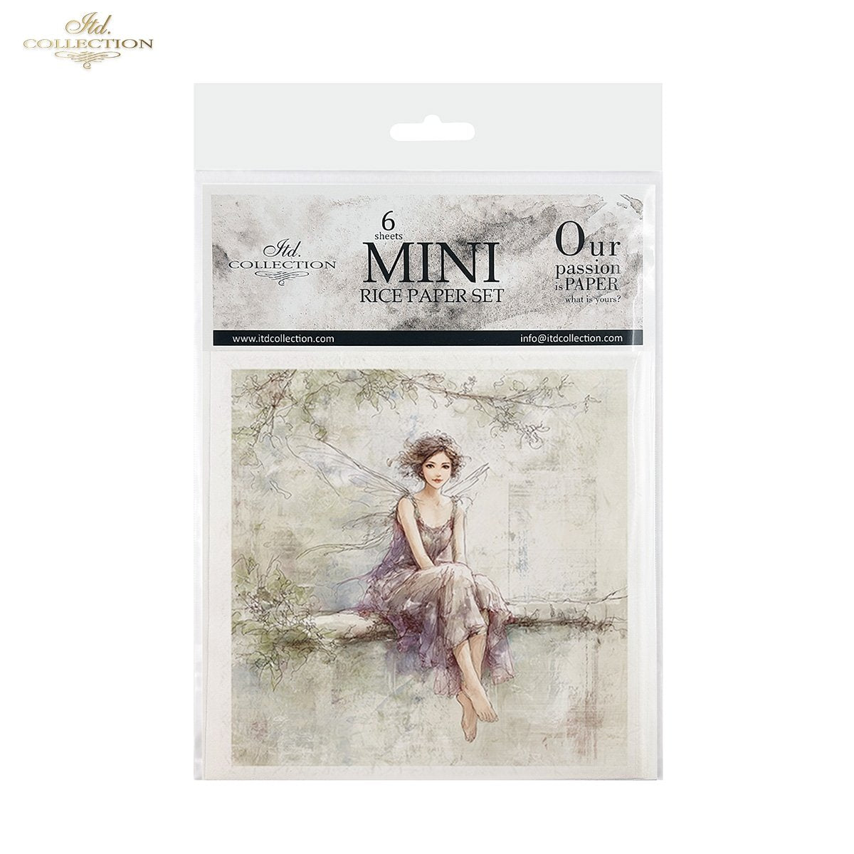 Decoupage Rice Paper Mini Set - Fairies II