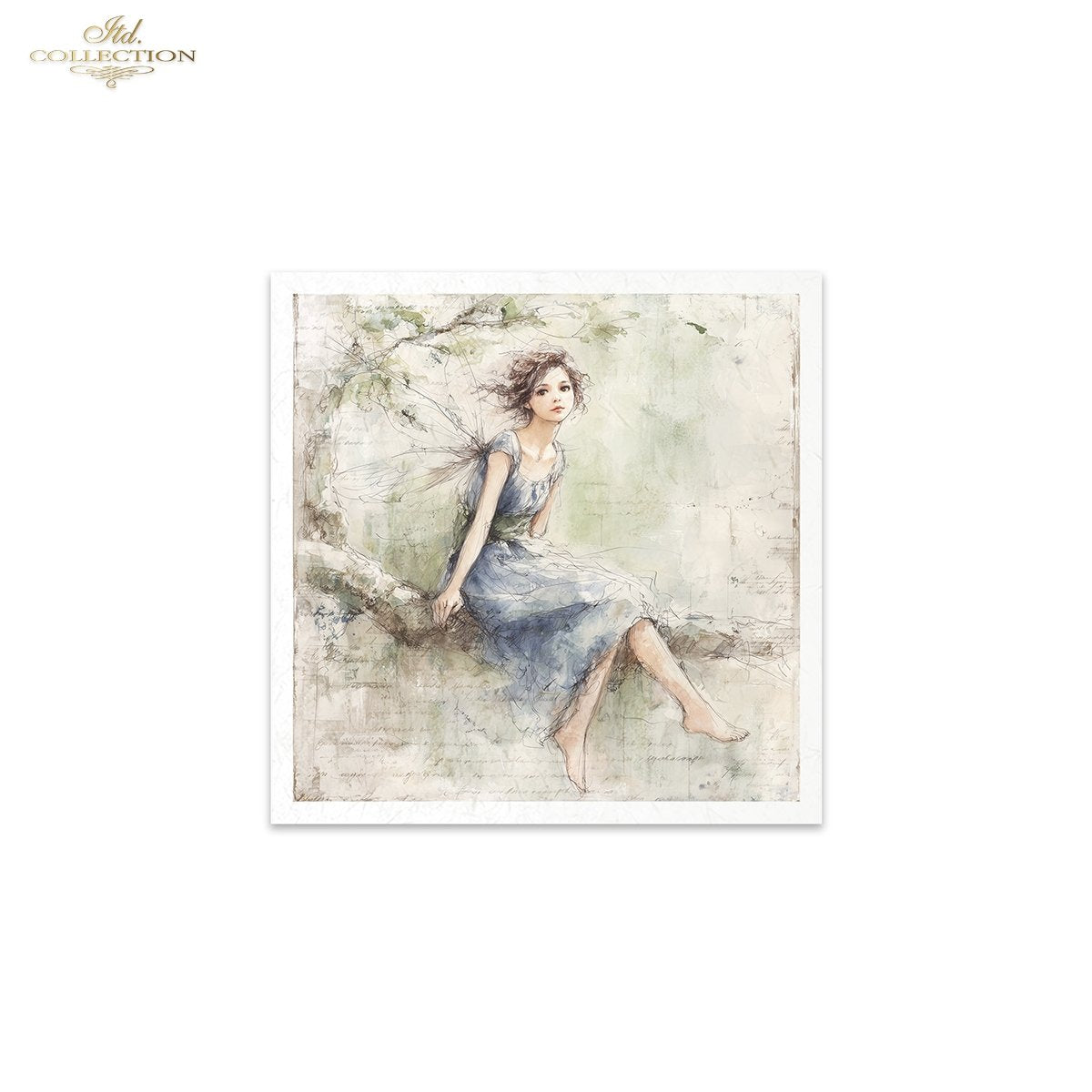 Decoupage Rice Paper Mini Set - Fairies II