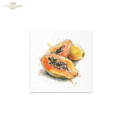 Decoupage Rice Paper Mini Set - Fruit