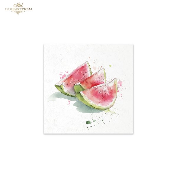 Decoupage Rice Paper Mini Set - Fruit