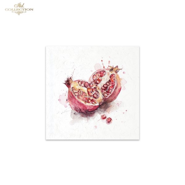 Decoupage Rice Paper Mini Set - Fruit