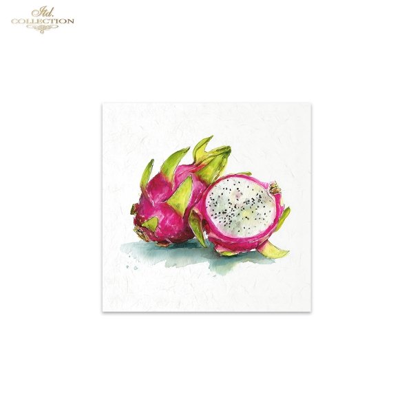 Decoupage Rice Paper Mini Set - Fruit
