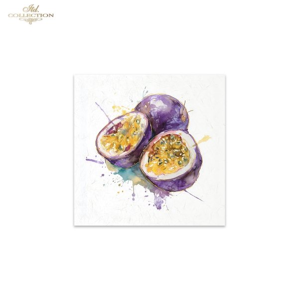 Decoupage Rice Paper Mini Set - Fruit