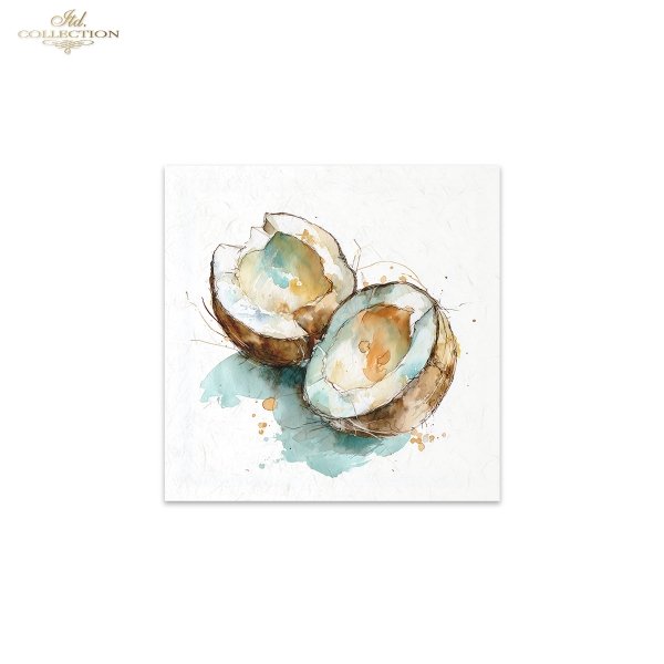 Decoupage Rice Paper Mini Set - Fruit II