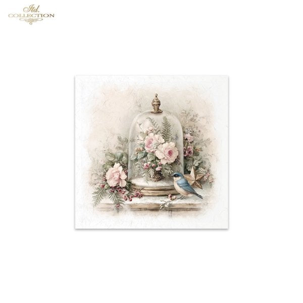 Decoupage Rice Paper Mini Set - Garden Birds