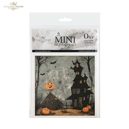 Decoupage Rice Paper Mini Set - Hallowe'en