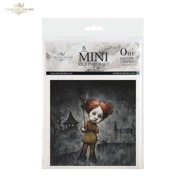 Decoupage Rice Paper Mini Set - Hallowe'en II