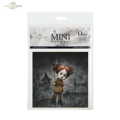 Decoupage Rice Paper Mini Set - Hallowe'en II