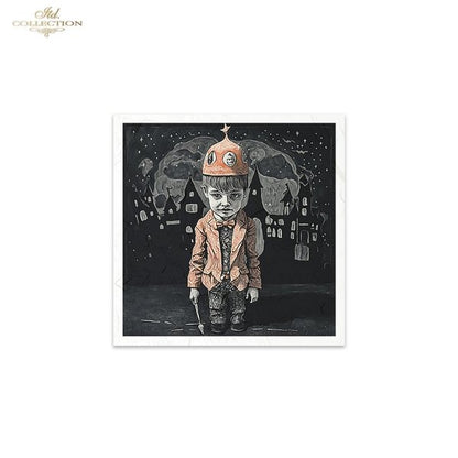 Decoupage Rice Paper Mini Set - Hallowe'en II