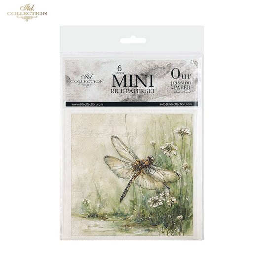 Decoupage Rice Paper Mini Set - Insects
