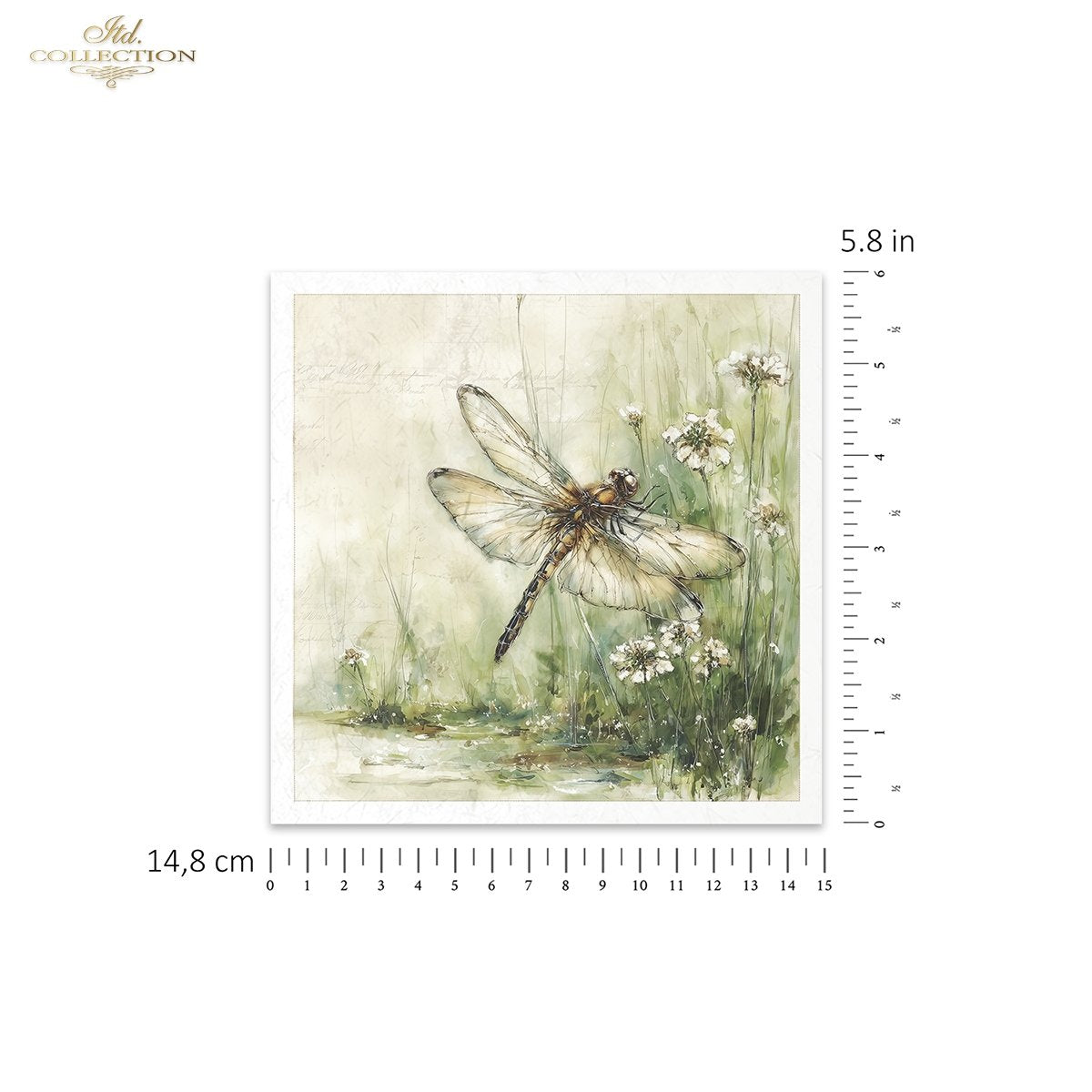 Decoupage Rice Paper Mini Set - Insects